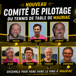 NOUVEAU COMITE DE PILOTAGE
